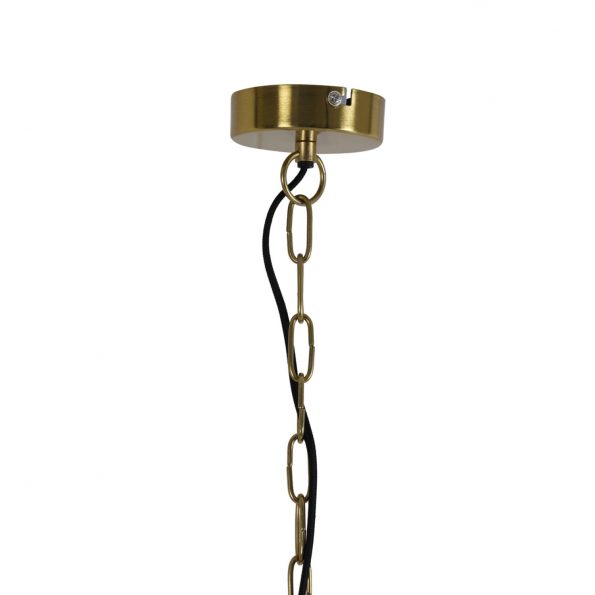 Industriële hanglamp Mirana goud - Afbeelding 4