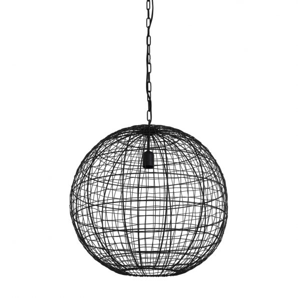 Industriële hanglamp Mirana zwart - Afbeelding 2