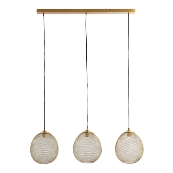 Industriële hanglamp Moroc goud