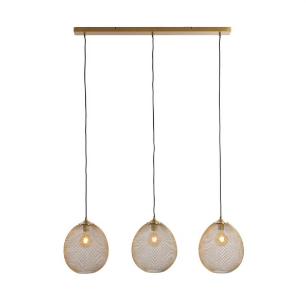 Industriële hanglamp Moroc goud - Afbeelding 6