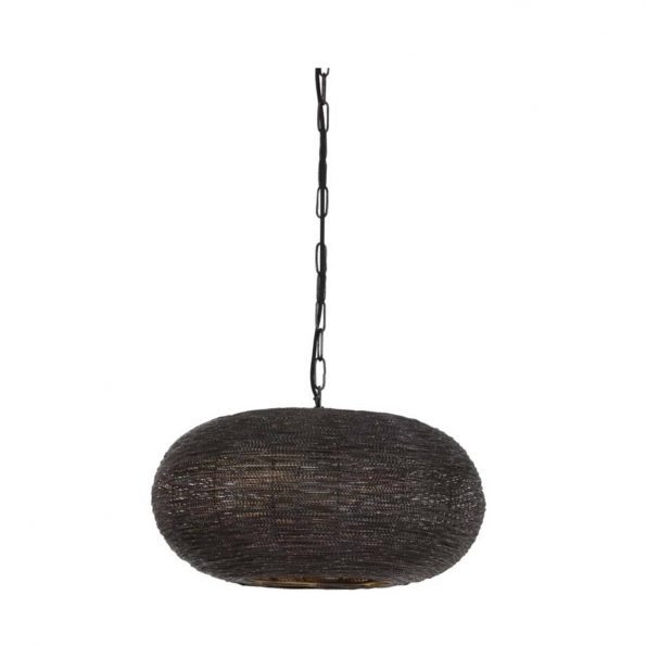 Industriële hanglamp Nadra brons - Afbeelding 2