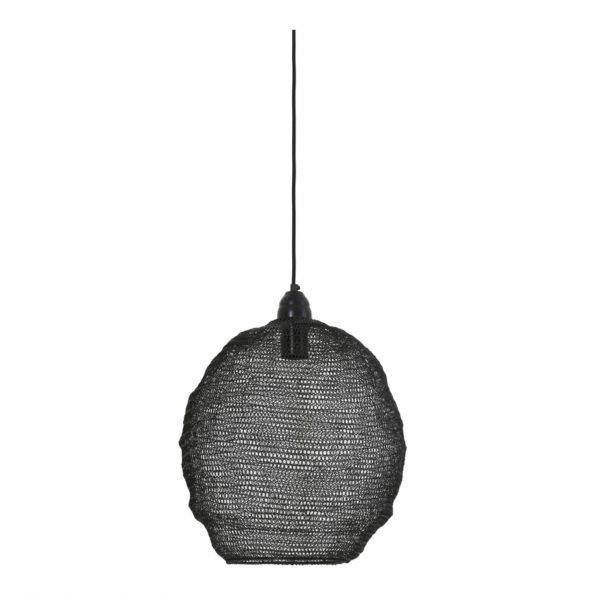 Industriële hanglamp Nina zwart - Afbeelding 2