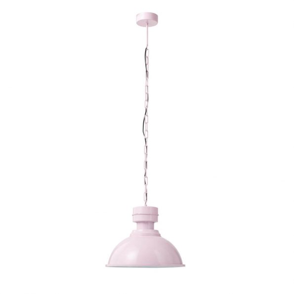 Industriële hanglamp Phoebe roze - Afbeelding 2