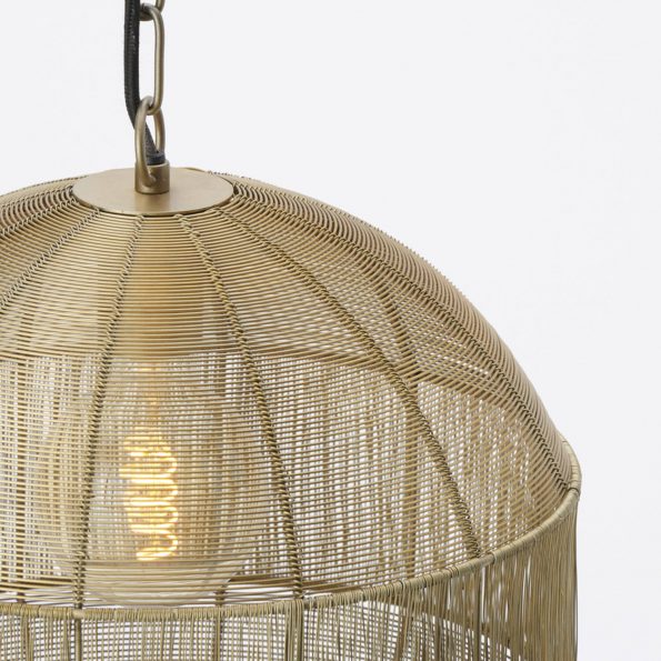 Industriële hanglamp Pilka goud - Afbeelding 4