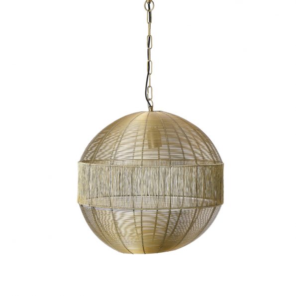 Industriële hanglamp Pilka goud - Afbeelding 2
