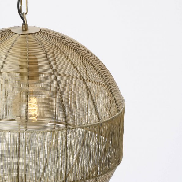 Industriële hanglamp Pilka goud - Afbeelding 4