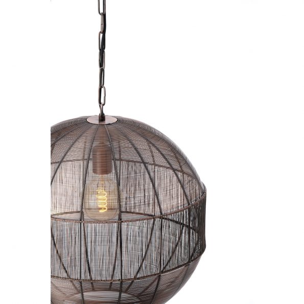 Industriële hanglamp Pilka koper - Afbeelding 3