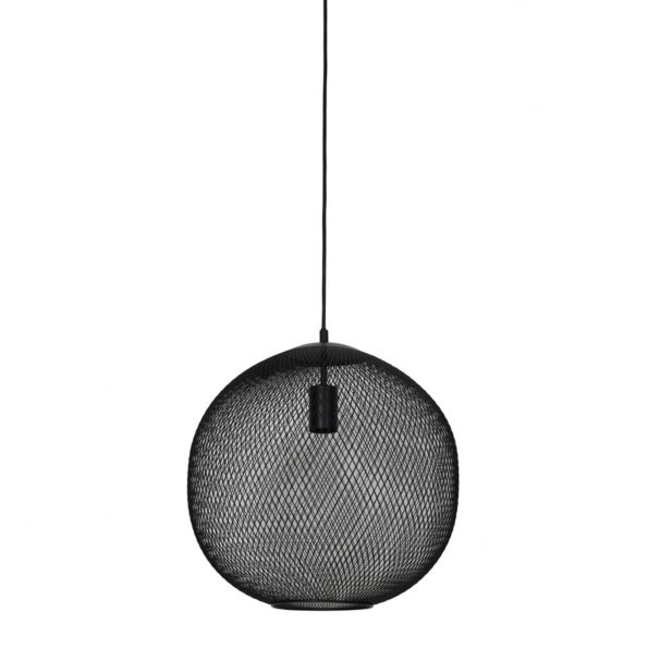 Industriële hanglamp Reilley zwart - Afbeelding 2