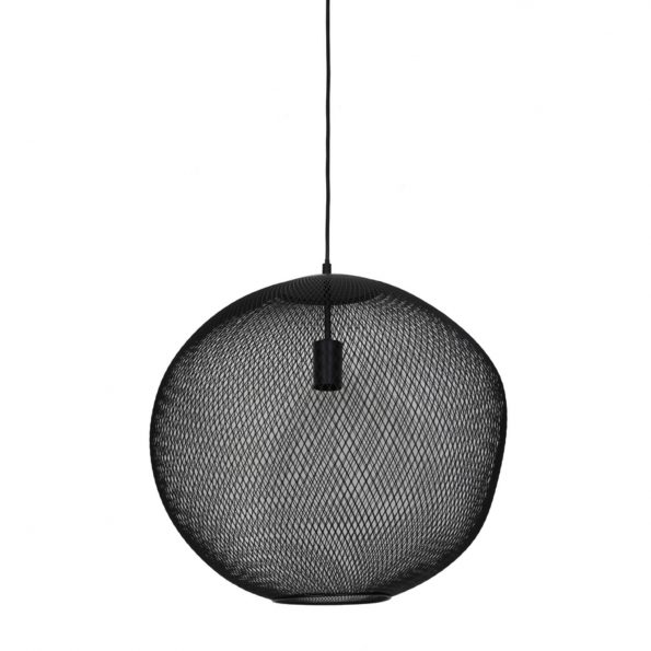 Industriële hanglamp Reilley zwart - Afbeelding 2