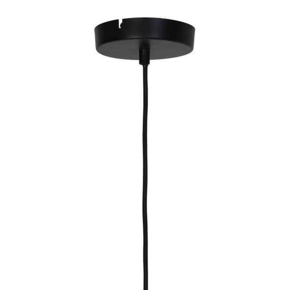 Industriële hanglamp Reilley zwart - Afbeelding 4