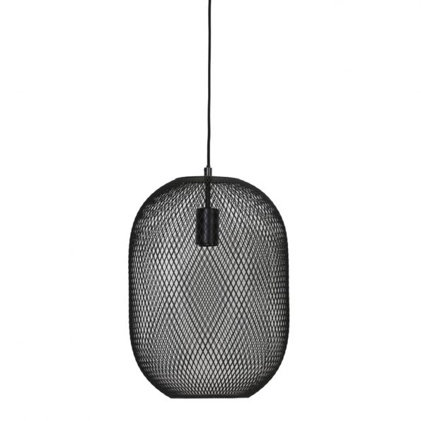 Industriële hanglamp Reilley zwart - Afbeelding 3
