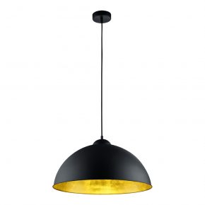 Industriële hanglamp Romino ii zwart ø 50 cm