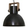 Industriële hanglamp Shelly zwart