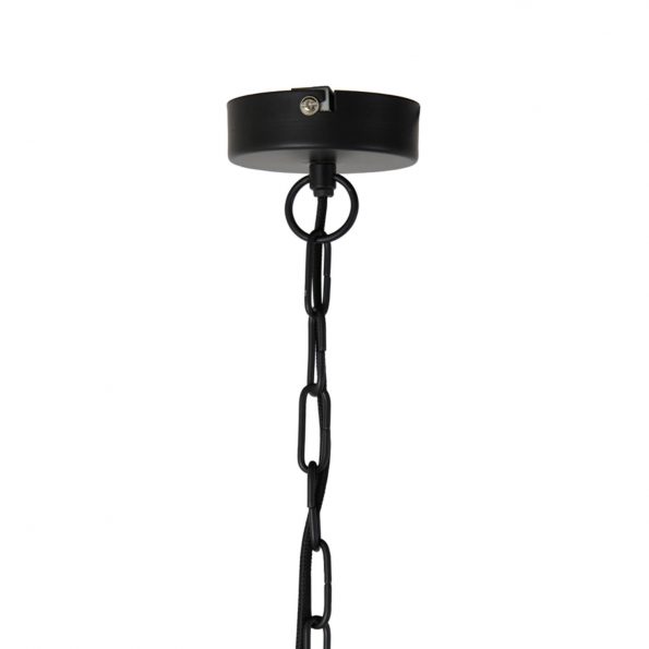 Industriële hanglamp Sinula zwart - Afbeelding 3