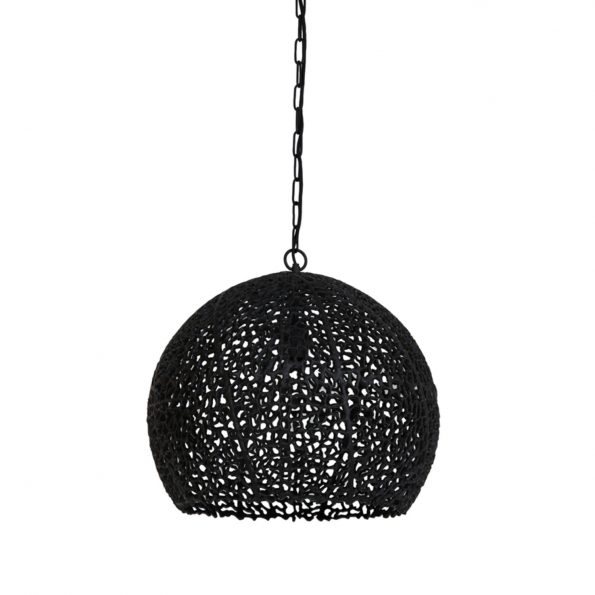 Industriële hanglamp Sinula zwart - Afbeelding 2