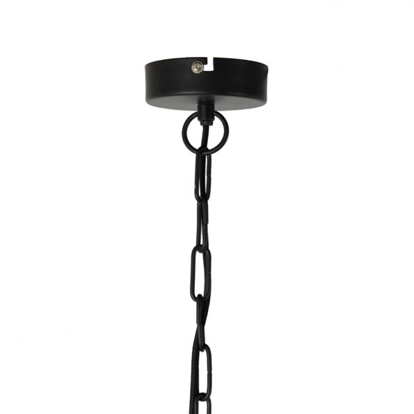 Industriële hanglamp Sinula zwart - Afbeelding 3
