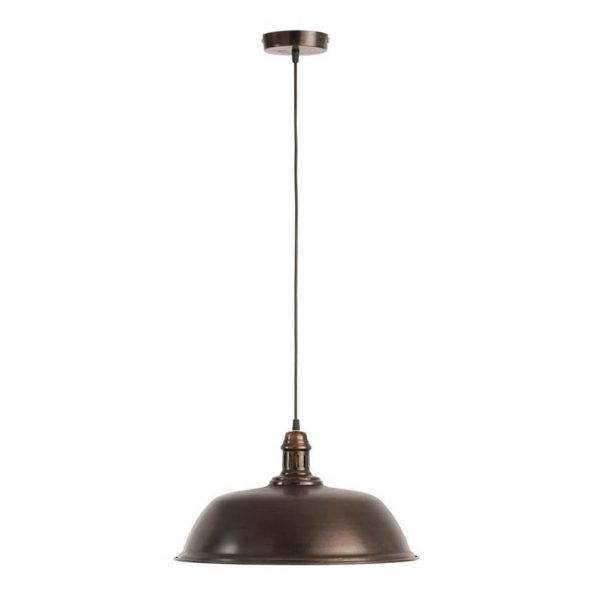 Industriële hanglamp Sly bruin