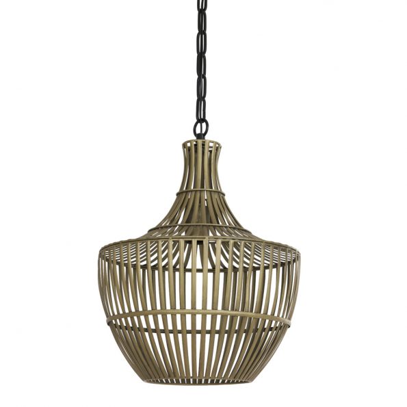 Industriële hanglamp Stella brons - Afbeelding 2
