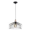 Industriële hanglamp Tanja zwart ø 39 cm