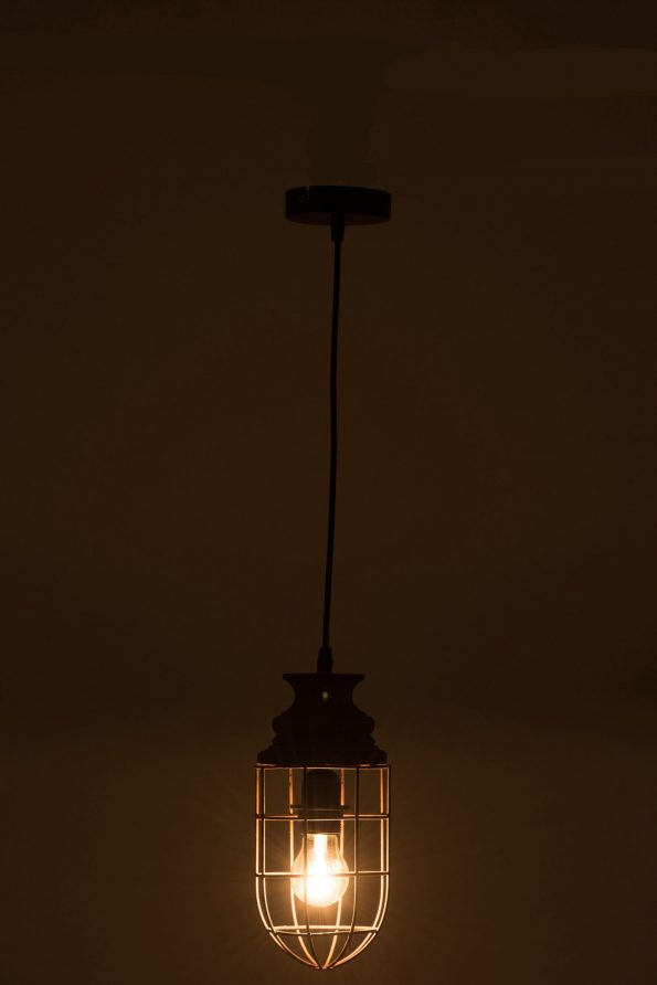 Industriële hanglamp Tune oranje - Afbeelding 4