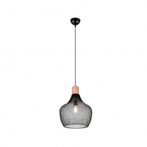 Industriële hanglamp Valeria zwart ø 33 cm