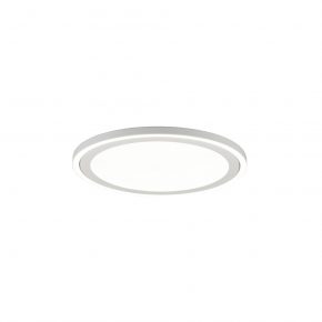 Industriële plafonniere Carus wit ø 44 cm