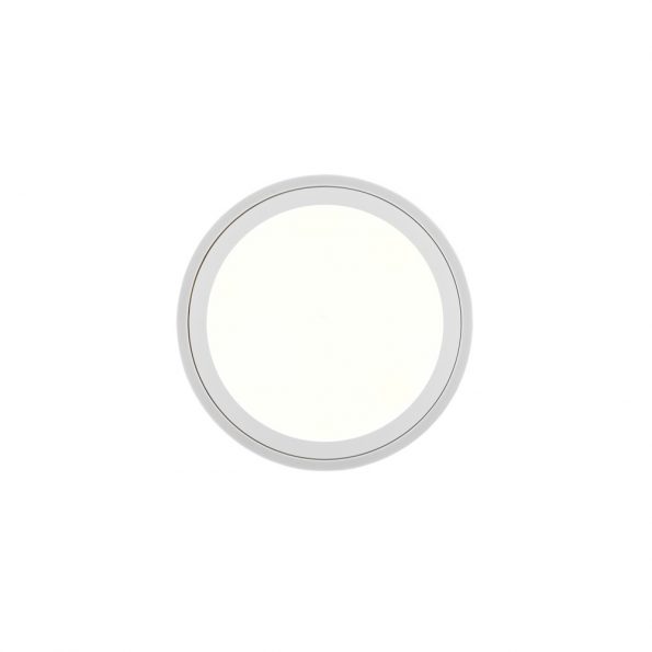 Industriële plafonniere Carus wit ø 44 cm - Afbeelding 6