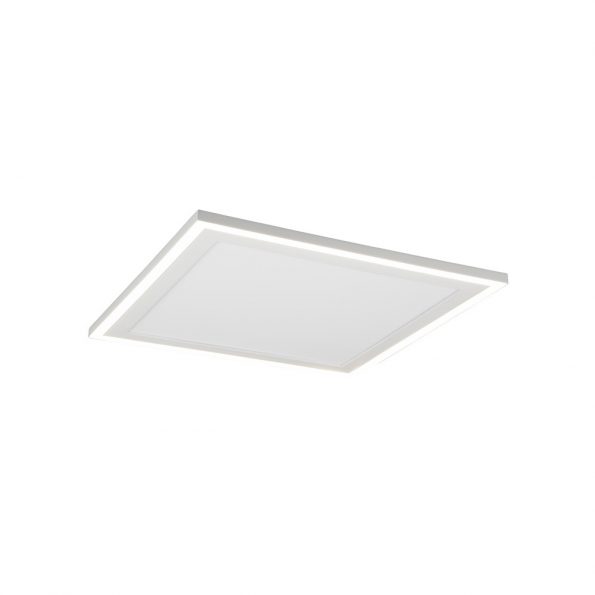 Industriële plafonniere Carus wit - Afbeelding 3