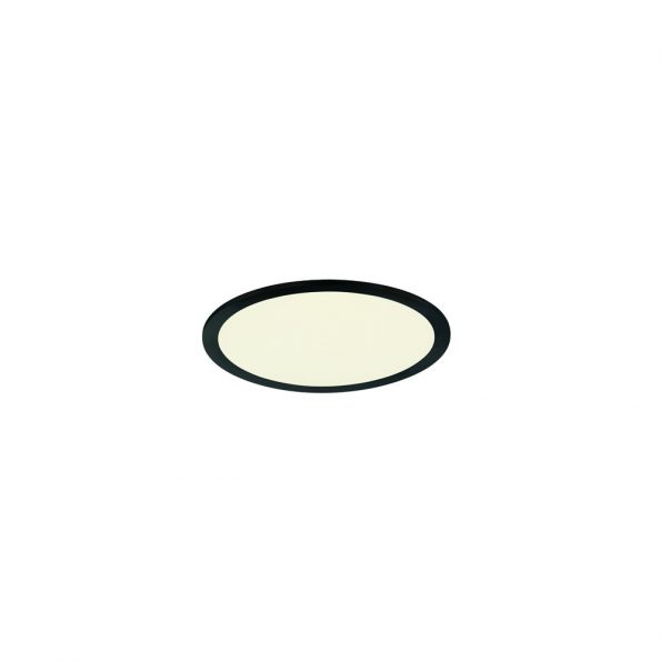 Industriële plafonniere Phoenix zwart ø 30 cm - Afbeelding 2