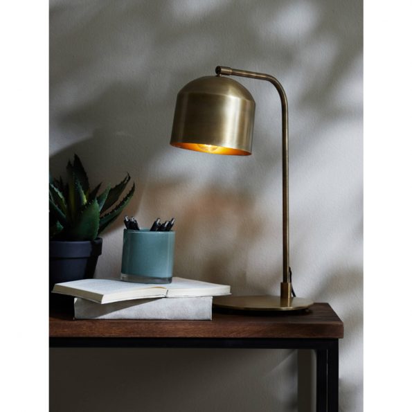 Industriële tafellamp Aleso brons - Afbeelding 3