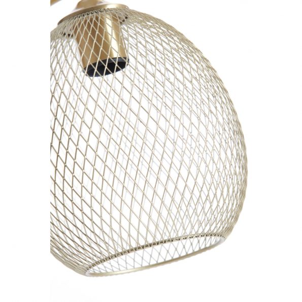 Industriële tafellamp Moroc goud - Afbeelding 6
