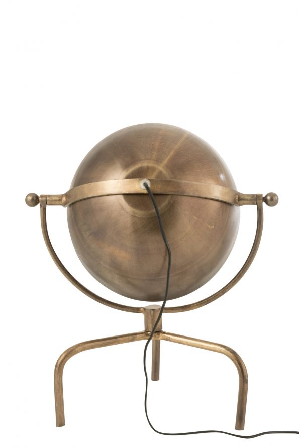 Industriële tafellamp Quincy brons - Afbeelding 6