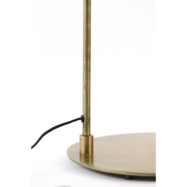 Industriële vloerlamp Aleso goud - Afbeelding 3