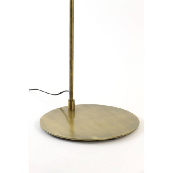 Industriële vloerlamp Aleso goud - Afbeelding 4