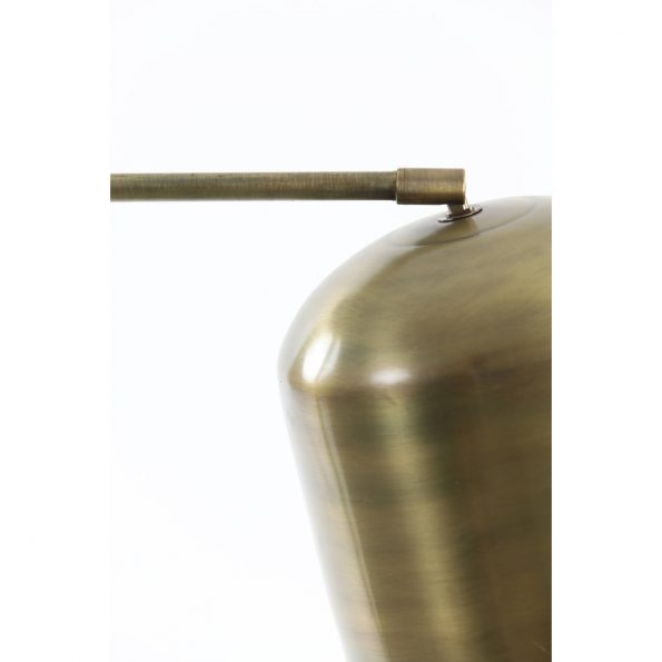 Industriële vloerlamp Aleso goud - Afbeelding 5