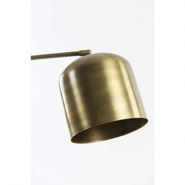 Industriële vloerlamp Aleso goud - Afbeelding 6