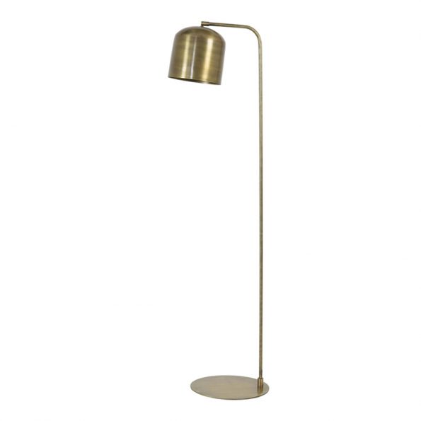 Industriële vloerlamp Aleso goud