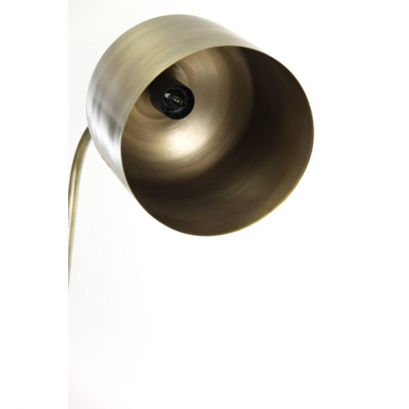 Industriële vloerlamp Aleso goud - Afbeelding 7