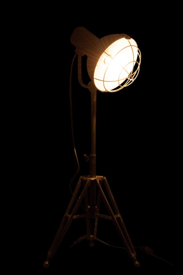 Industriële vloerlamp Cooper grijs - Afbeelding 4