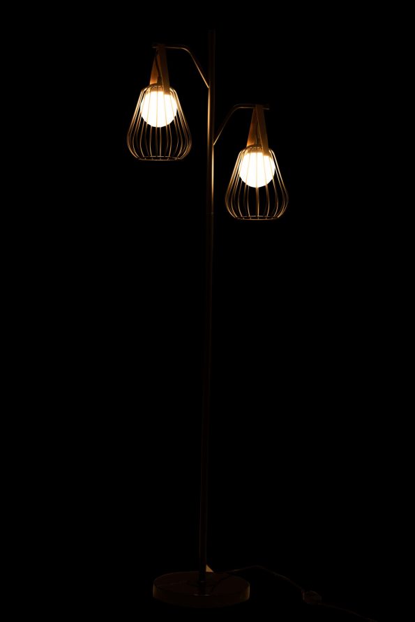 Industriële vloerlamp Ignes zwart - Afbeelding 5