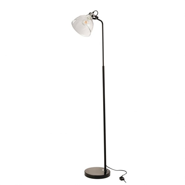 Industriële vloerlamp Magali transparant - Afbeelding 2