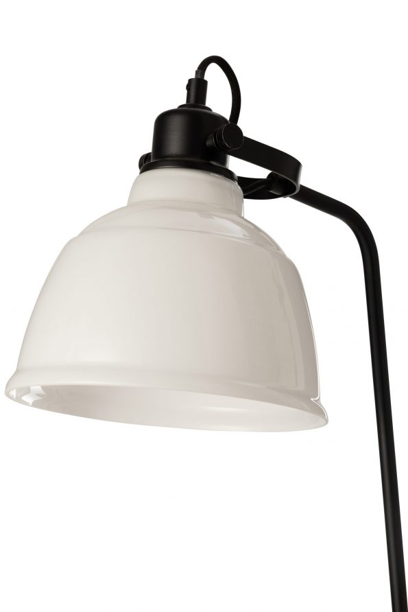 Industriële vloerlamp Magali wit - Afbeelding 5