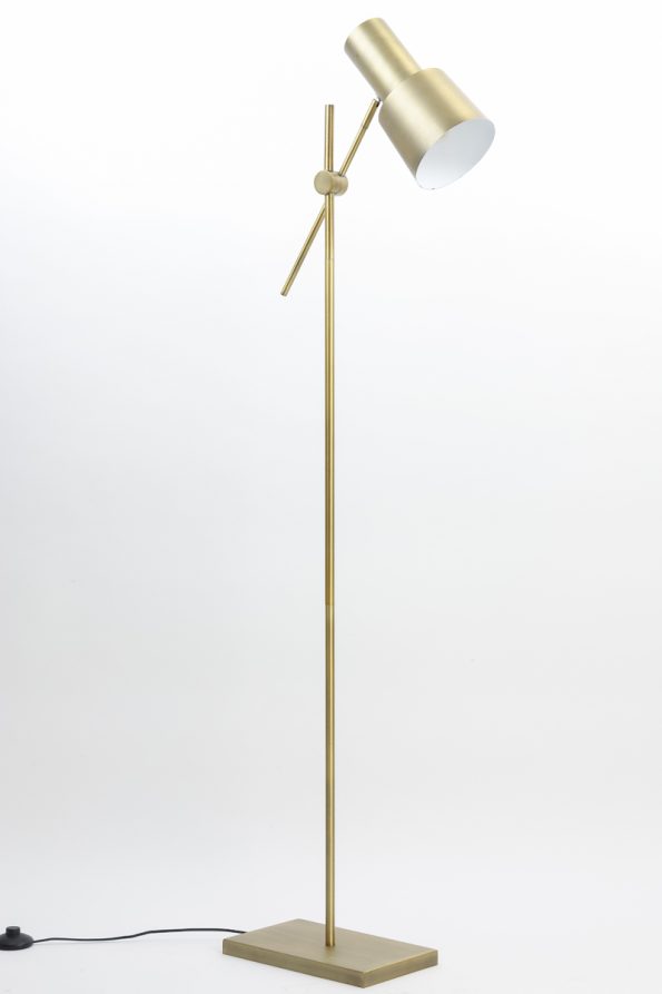 Industriële vloerlamp Preston brons - Afbeelding 6