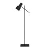 Industriële vloerlamp Preston zwart