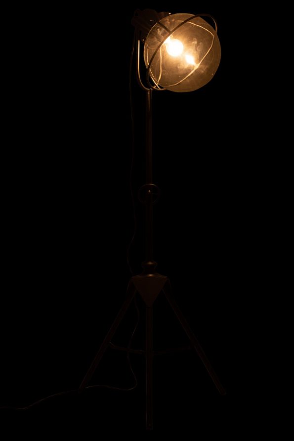 Industriële vloerlamp Travis zwart - Afbeelding 4