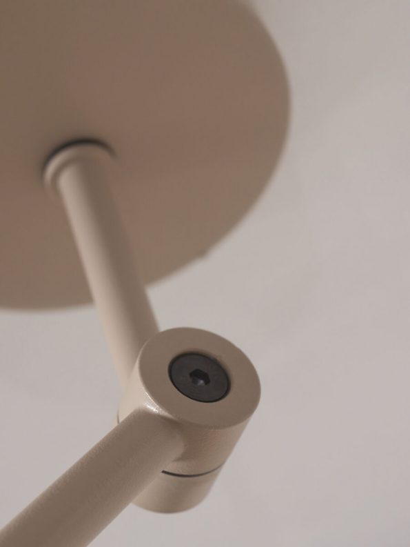 Industriële spot Montreux grijs ø 6 cm - Afbeelding 6