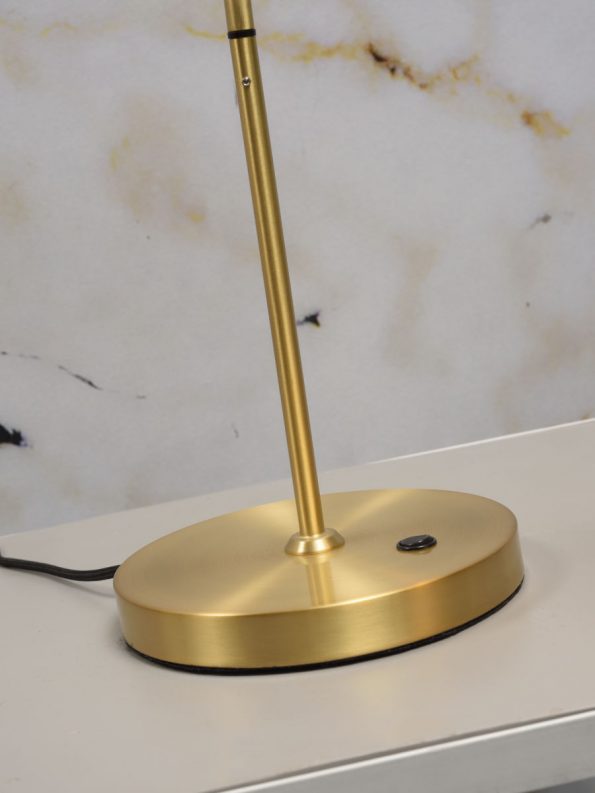 Industriële tafellamp Lyon goud ø 16 cm - Afbeelding 5