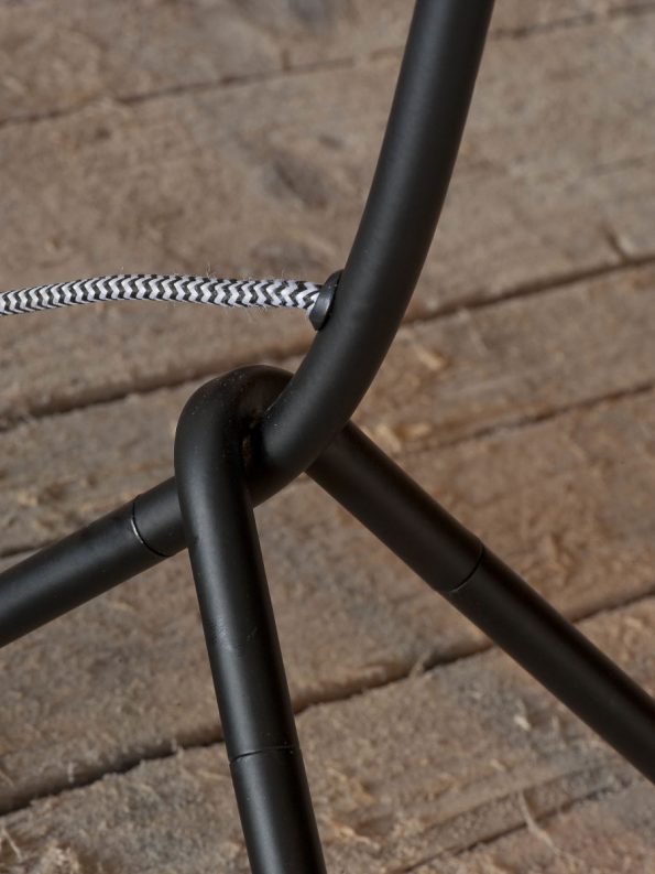 Industriële vloerlamp Barcelona zwart - Afbeelding 3