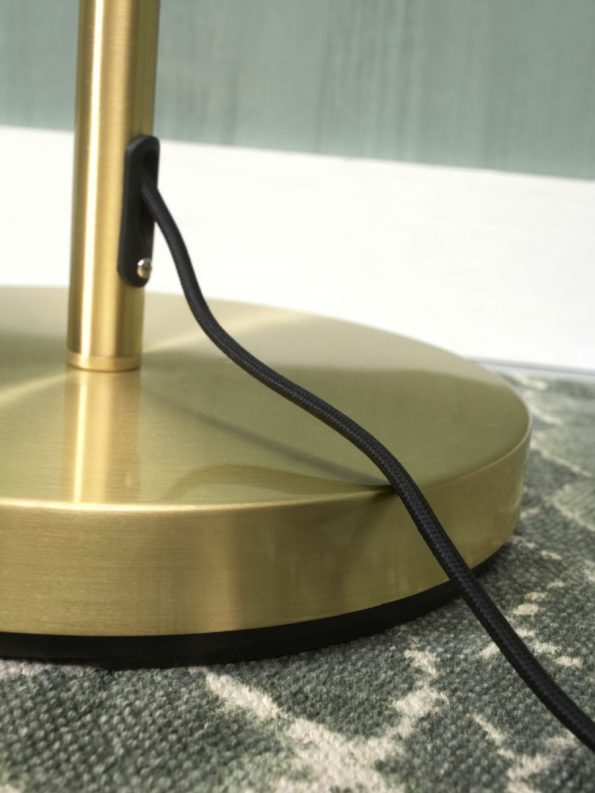 Industriële vloerlamp Bremen goud - Afbeelding 6