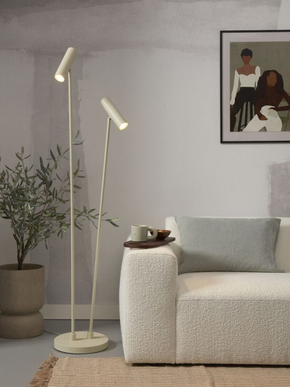 Industriële vloerlamp Havana groen ø 5 cm - Afbeelding 2